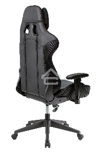 Кресло игровое A4Tech Bloody GC-500, черный, эко.кожа, крестовина пластик