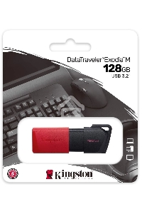Флеш диск Kingston 128Gb DataTraveler Exodia M DTXM/128GB USB3.0