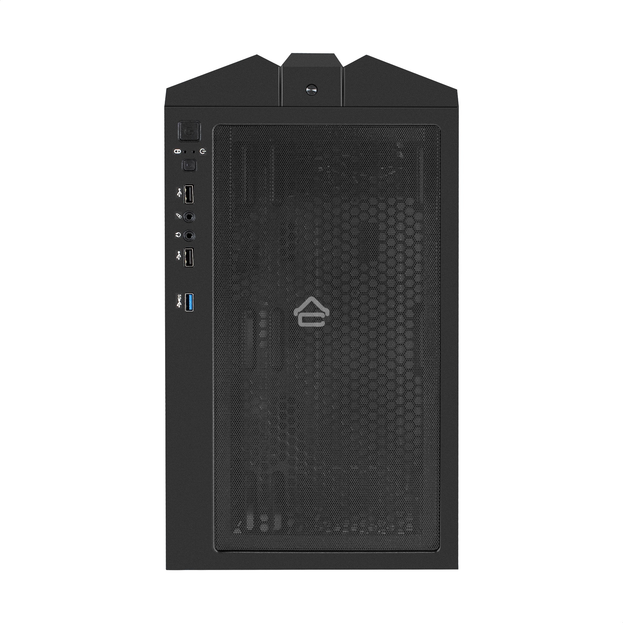 Компьютерный корпус Miditower ExeGate EVO-9205-NPX500 (ATX, БП 500NPX с вент. 12 см, с окном, 1*USB+1*USB 3.0, аудио, 3 вент. 12см с RGb подсветкой)