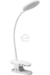 Светильник Gauss GTL205 (GT2051) настольный на прищепке LED белый/белый 5Вт