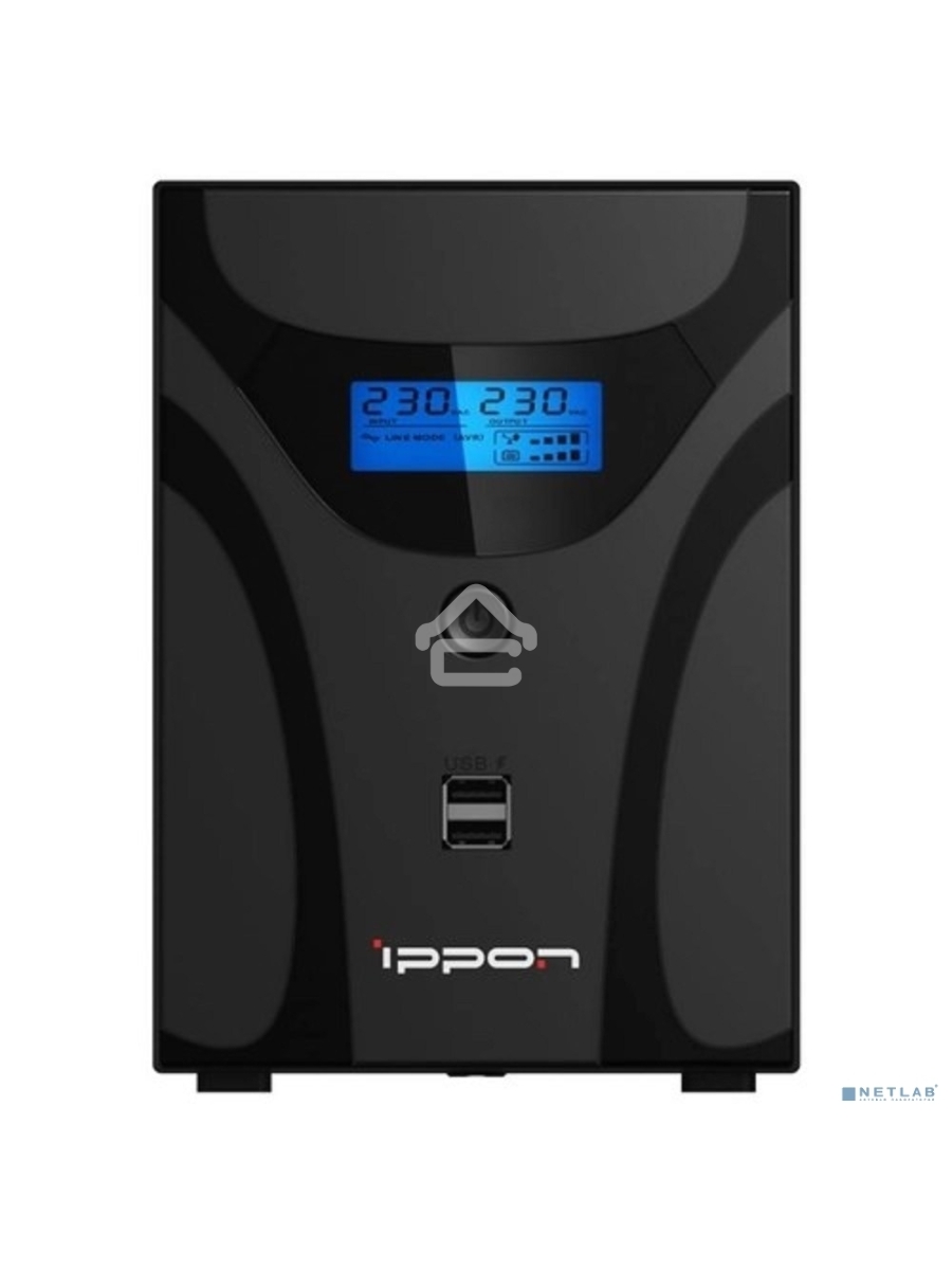 Источник бесперебойного питания Ippon Smart Power Pro II 2200 1200Вт 2200ВА черный