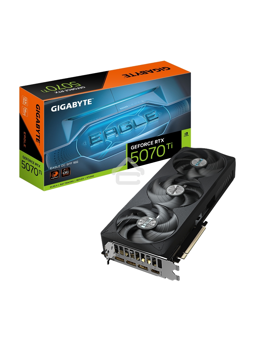 Видеокарта Gigabyte GV-N507TEAGLE OC-16GD 1.0 NV RTX5070TI 16Gb 256bit GDDR7 2542/28000/HDM