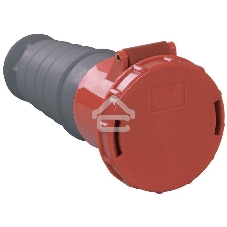 Розетка кабельная 63А 380В 3P+PE ССИ-234 IP54 ИЭК PSR22-063-4