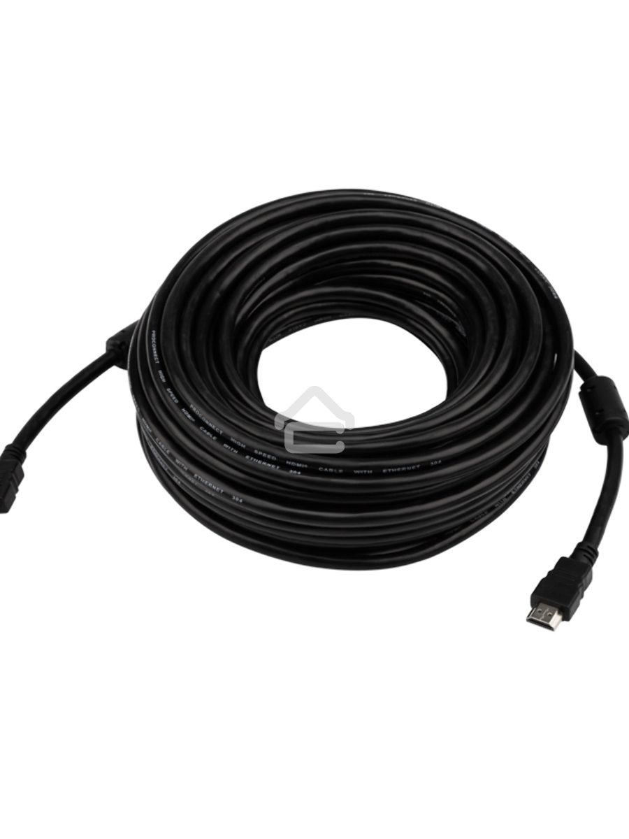 Кабель Proconnect HDMI - HDMI 2.0, 20м, Gold
