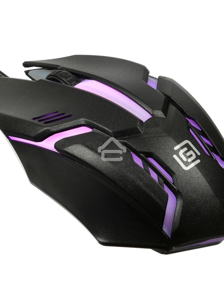 Мышь проводная Oklick 396M INSOMNIA черный, 1000 dpi, USB, кнопки - 3