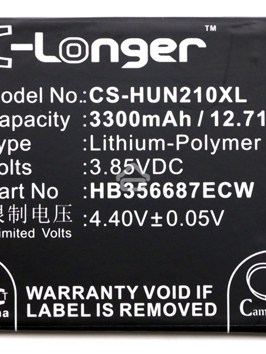 Аккумулятор CameronSino CS-HUN210XL HB356687ECW для Huawei Honor 7X3.85V / 3300mAh / 12.71Wh