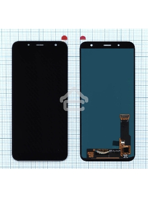 Дисплей для Samsung Galaxy J6 2018 SM-J600F в сборе с тачскрином (OLED) черный