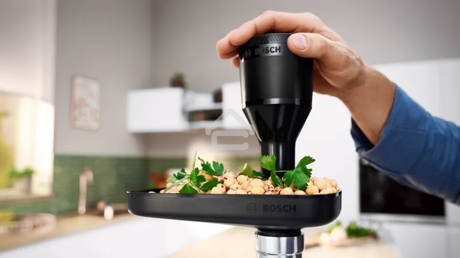 Мясорубка Bosch MFWS440B, 1900W, черный