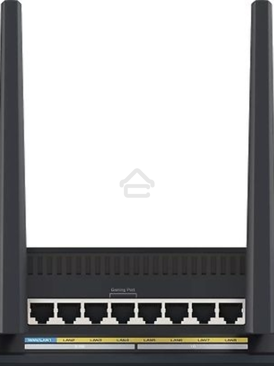 Маршрутизатор ASUS RT-BE88U, черный/желтый, 90IG08V0-MO3N0V