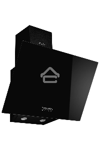 Наклонная вытяжка MONSHER ASTRA 50 Noir, ширина 50 см, отвод/рециркуляция, 700 м3/час, механическое кнопочное управление, 3 скорости, светодиодное освещение 2*1 Вт, металлические жироулавливающие фильтры, угольный фильтр KM 101 (опция), цвет: чёрный ПРОМО