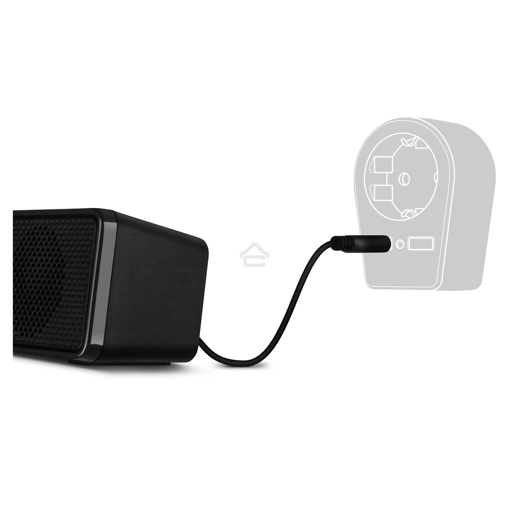 Компьютерная акустика Sven 2.0 Sven 422 черная (6 Вт, питание USB)