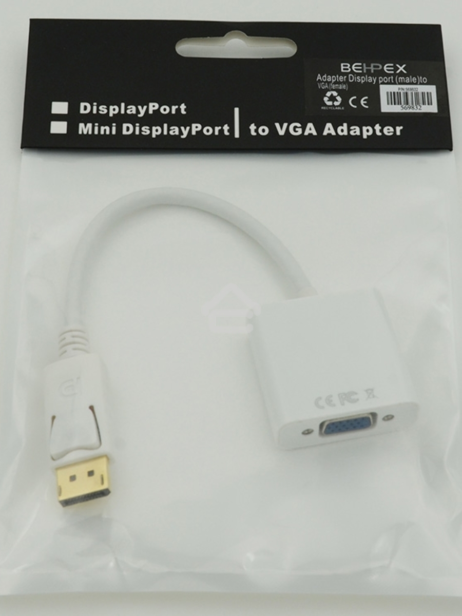 Переходник Belsis Display port (male) to VGA (female)