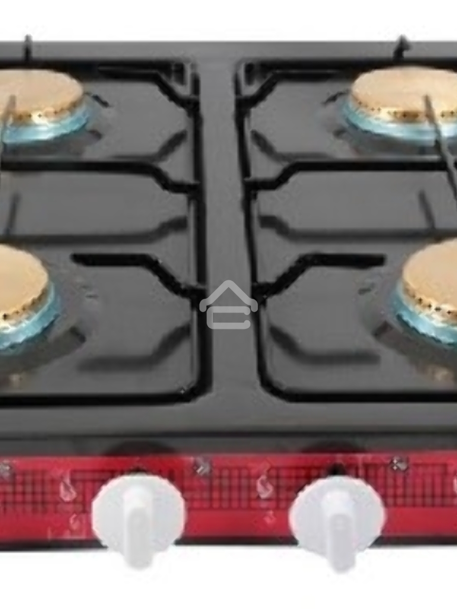 Газовая плита Energy EN-004B (ШхВхГ)545х90х510 мм. 4 газ. конфорки. Рабочая поверхность эмаль. Цвет черный.