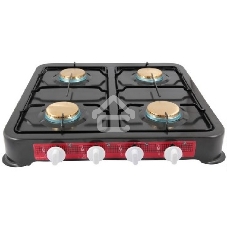 Газовая плита Energy EN-004B (ШхВхГ)545х90х510 мм. 4 газ. конфорки. Рабочая поверхность эмаль. черный.