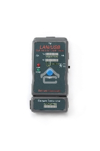 Тестер LAN Cablexpert NCT-2, 100/1000 Base-TX,  для UTP, STP, RJ-11, USB-кабеля 