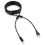 Кабель Gembird/Cablexpert CCF2-USB2-AMBM-15 USB 2.0 Pro Кабель , AM/BM, 4.5м, экран,2феррит.кольца, черный, пакет