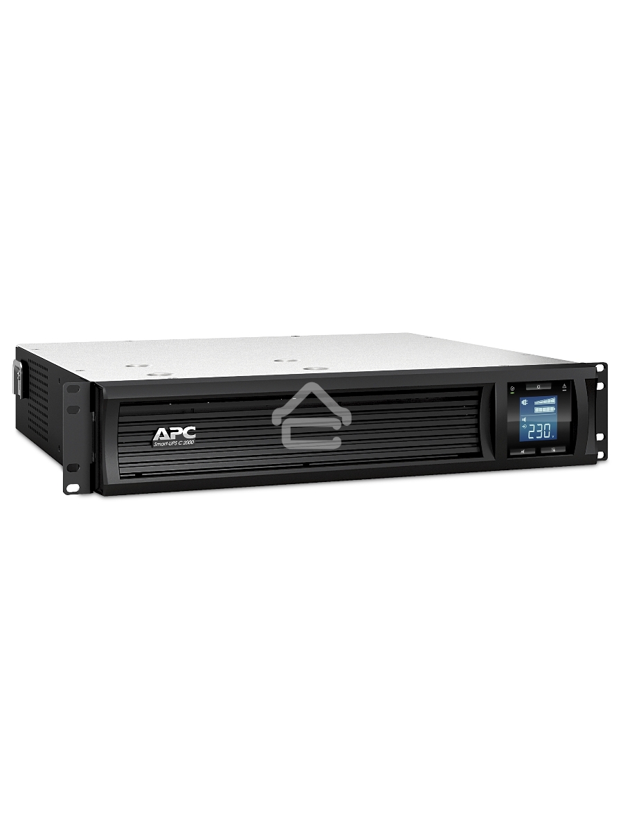Источник бесперебойного питания APC Smart-UPS C SMC2000I-2U 1300Вт 2000ВА черный