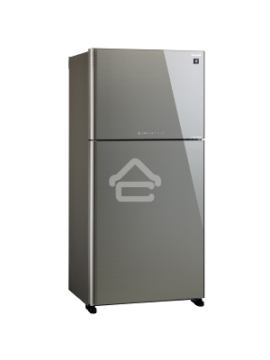 Холодильник Sharp SJ-XG60PGSL серебристый двухкамерный 422/178 л морозилка сверху, No Frost