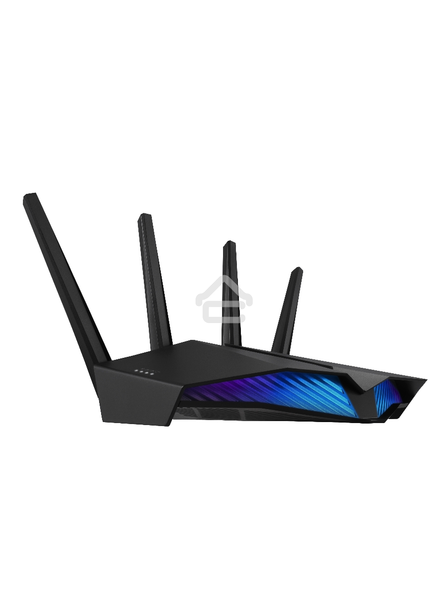 Роутер ASUS RT-AX82U роутер 802.11b/g/n/ac/ax, до 574 + 4804Мбит/c, 2,4 + 5 гГц, 4 антенны, USB, GBT LAN ; 90IG05G0-MO3R10