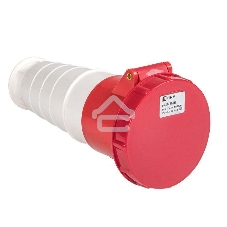 Розетка кабельная 63А 380В 3P+РЕ+N IP67 (235) EKF ps-235-63-380