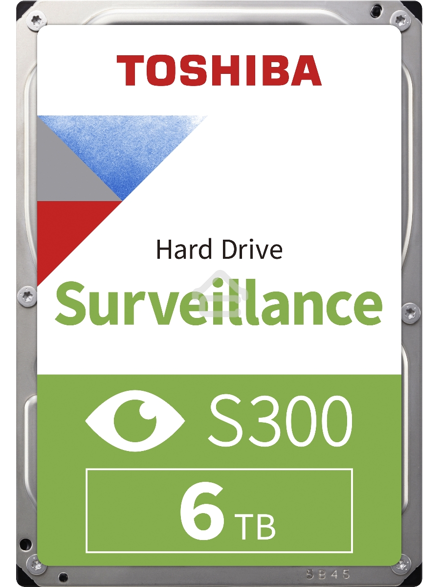 Жесткий диск Toshiba 6Tb SATA-III Surveillance S300 (5400rpm) 256Mb 3.5