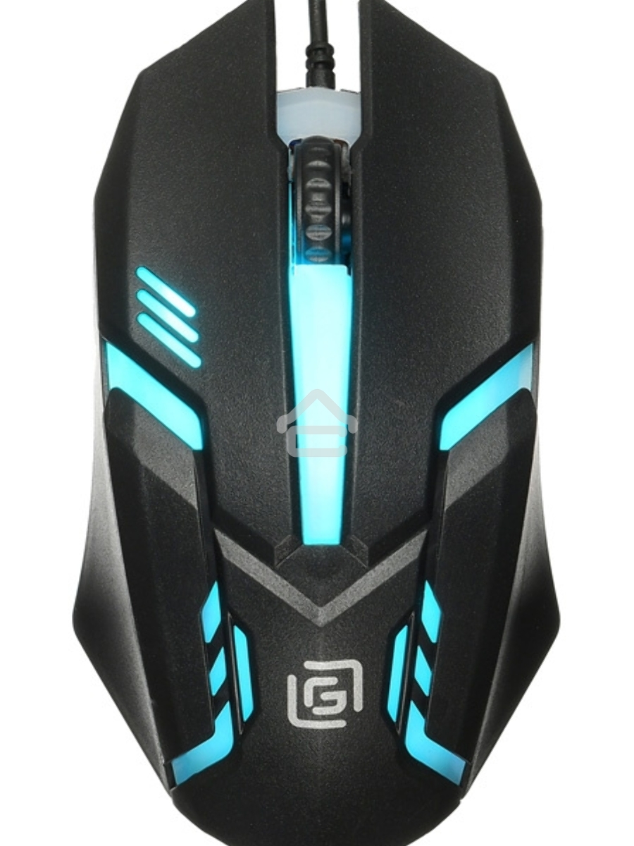Мышь проводная Oklick 396M INSOMNIA черный, 1000 dpi, USB, кнопки - 3