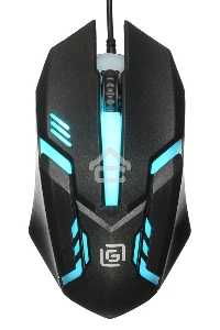 Мышь проводная Oklick 396M INSOMNIA черный, 1000 dpi, USB, кнопки - 3