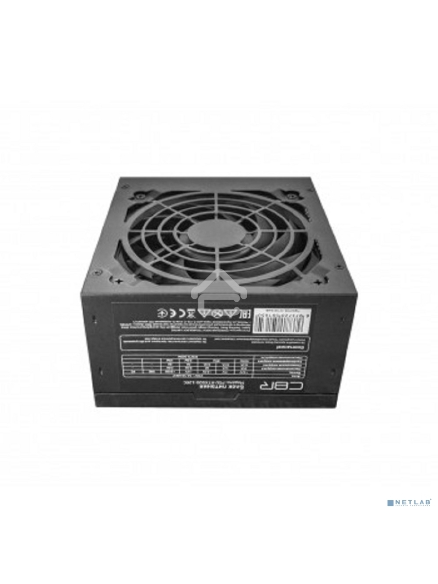 Блок питания CBR PSU-ATX500-12EC, 500Вт, 120мм, черный