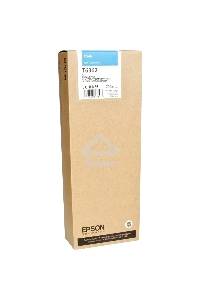 Картридж струйный Epson C13T636200 голубой (700 мл) для Stylus 7700, 7890, 7900, 9700, 9890, 9900, WT7900