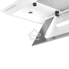 Вытяжка встраиваемая Kuppersberg Intro 70 белый, 70 см, 1000 куб. м/ч, 43 дБ