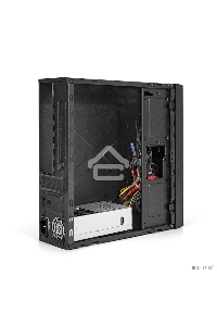 Компьютерный корпус Desktop ExeGate MI-301U-300 (mATX/mini-ITX, 1U-F300S 4см, 1*USB+1*USB3.0, аудио, черный)
