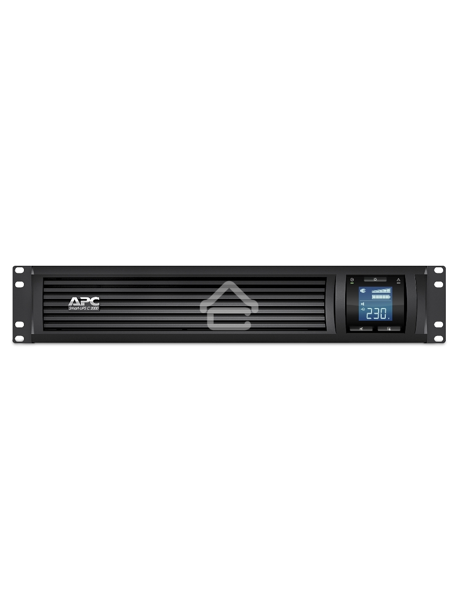 Источник бесперебойного питания APC Smart-UPS C SMC2000I-2U 1300Вт 2000ВА черный