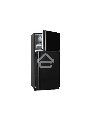 Холодильник Sharp SJ-XG55PMBK черный двухкамерный 394/162 л морозилка сверху