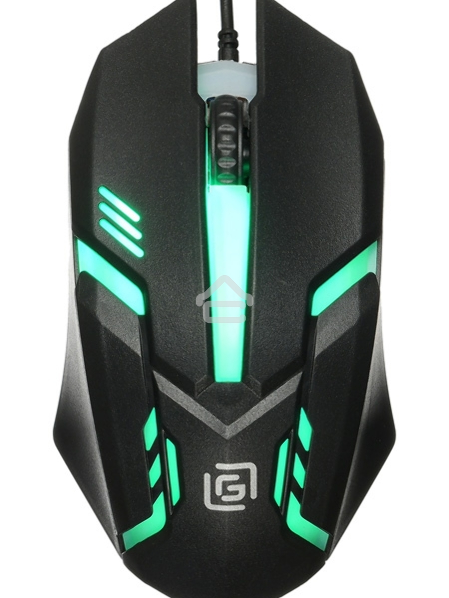 Мышь проводная Oklick 396M INSOMNIA черный, 1000 dpi, USB, кнопки - 3