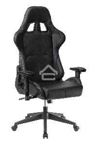 Кресло игровое A4Tech Bloody GC-500, черный, эко.кожа, крестовина пластик