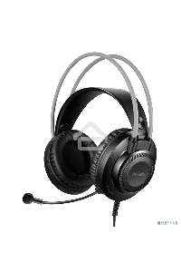 Наушники с микрофоном A4Tech Fstyler FH200U серый 2м накладные USB оголовье (FH200U GREY)