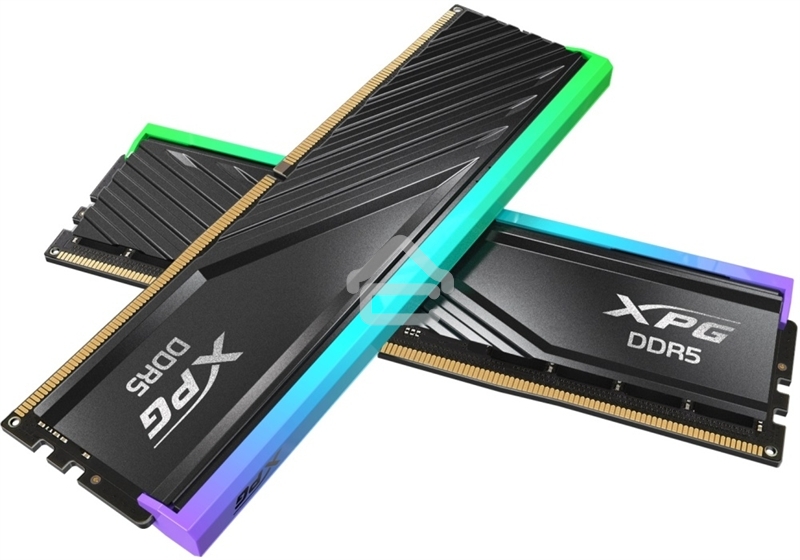 Оперативная память XPG Lancer Blade, DDR5, 32GB (2x16GB), 6400MHz, CL32, DIMM, с радиаторами, RGB, черный