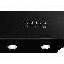 Наклонная вытяжка MONSHER ASTRA 50 Noir, ширина 50 см, отвод/рециркуляция, 700 м3/час, механическое кнопочное управление, 3 скорости, светодиодное освещение 2*1 Вт, металлические жироулавливающие фильтры, угольный фильтр KM 101 (опция), цвет: чёрный ПРОМО
