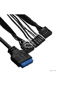 Компьютерный корпус Desktop ExeGate MI-301U-300 (mATX/mini-ITX, 1U-F300S 4см, 1*USB+1*USB3.0, аудио, черный)