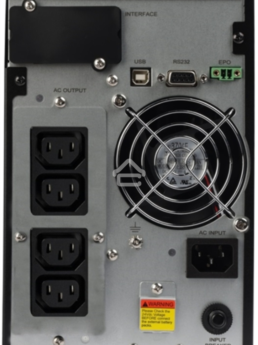 Источник бесперебойного питания Smartwatt XPERT 1kVA 900Вт 1000ВА черный