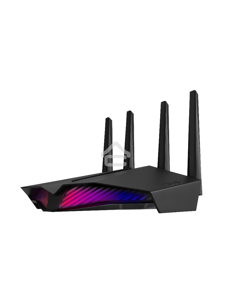 Роутер ASUS RT-AX82U роутер 802.11b/g/n/ac/ax, до 574 + 4804Мбит/c, 2,4 + 5 гГц, 4 антенны, USB, GBT LAN ; 90IG05G0-MO3R10