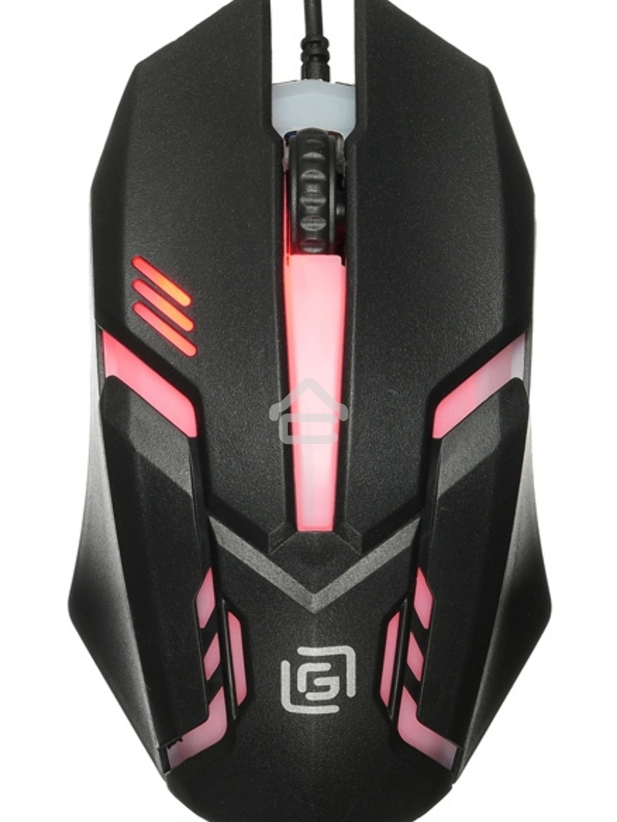 Мышь проводная Oklick 396M INSOMNIA черный, 1000 dpi, USB, кнопки - 3