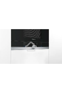 Микроволновая печь встраиваемая Siemens BE634LGS1M чёрный, 21 л, 900 Вт, переключатели - сенсорные/поворотный механизм