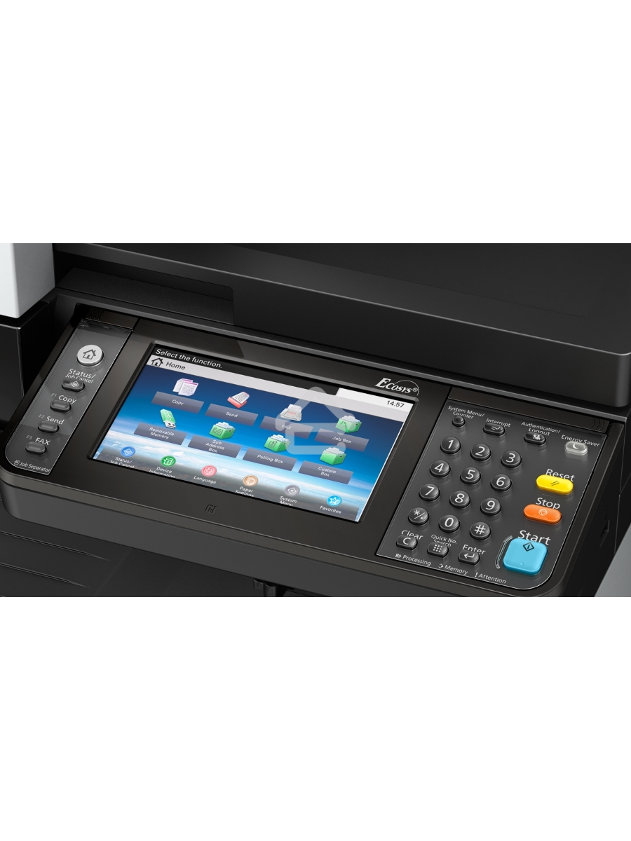МФУ лазерный Kyocera Ecosys M4132idn (1102P13NL0), A3, ч/б, печ. до 32 стр/мин. (А4) до 17 стр/мин. (А3), скан. до 50 стр/мин., 1200 x 1200 dpi (печать) 600x600dpi (скан.), USB, RJ-45, NFC, Air Print, Mopria