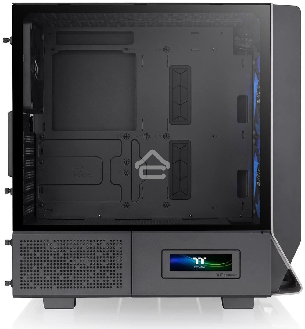 Компьютерный корпус Thermaltake Ceres 300 TG ARGB черный без БП ATX 3x140мм 2xUSB 3.0 1xUSB3.1 audio bott PSU