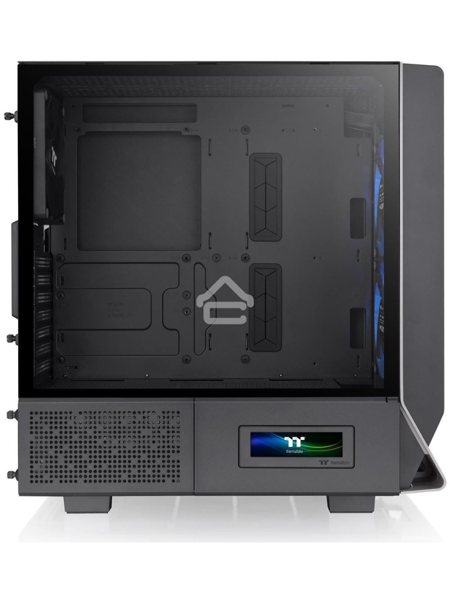 Компьютерный корпус Thermaltake Ceres 300 TG ARGB черный без БП ATX 3x140mm 2xUSB3.0 1xUSB3.1 audio bott PSU