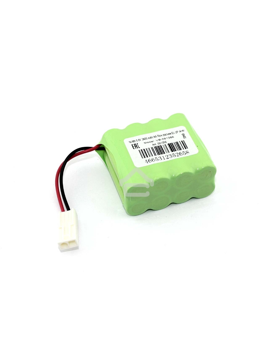 Аккумулятор Ni-Mh 9.6V 2400 mAh AA Row разъем EL-2P (4+4)