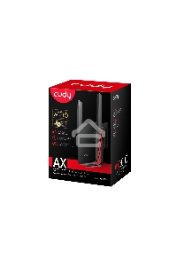 Повторитель беспроводного сигнала Cudy RE3000 AX3000 Wi-Fi черный