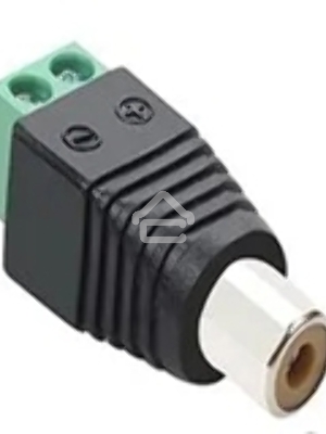 Сборный разъем RCA (тюльпан)