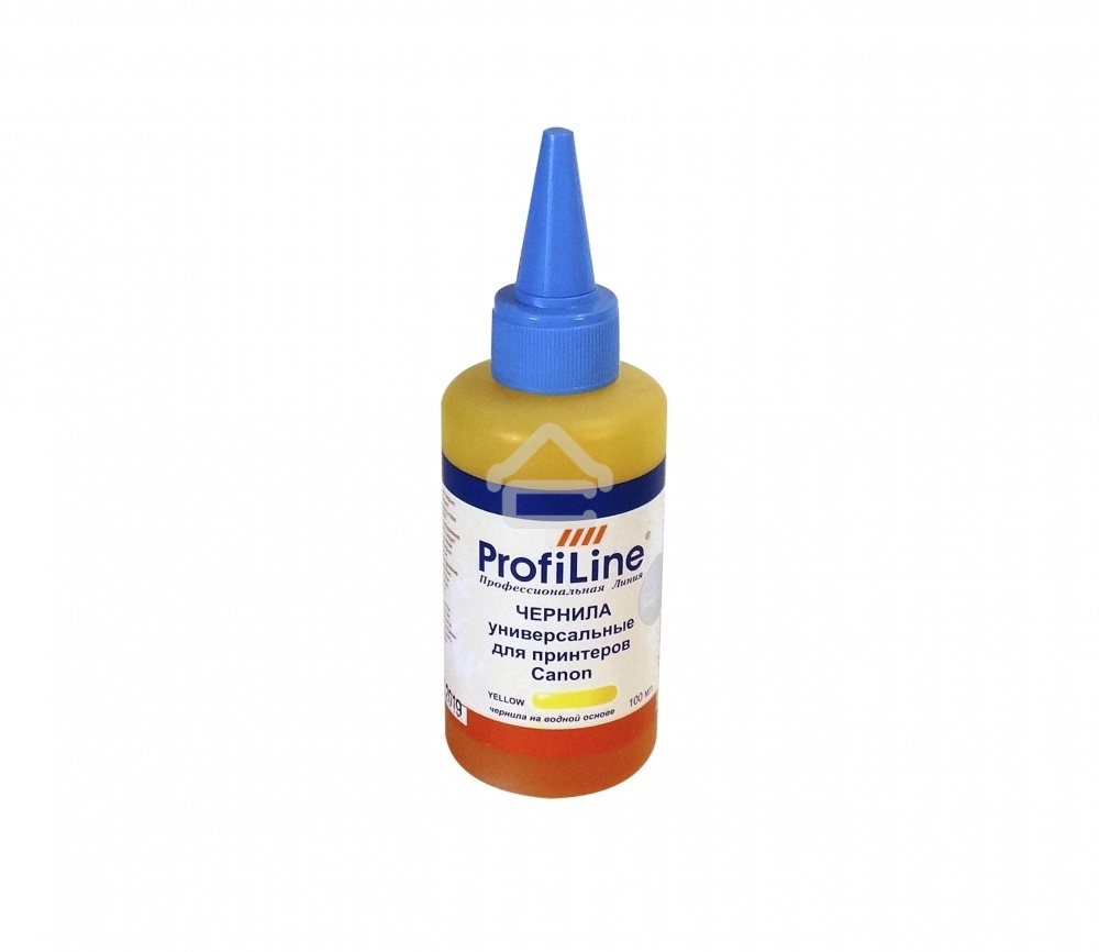 Чернила для принтеров Canon универсальные Yellow 100 мл водн ProfiLine